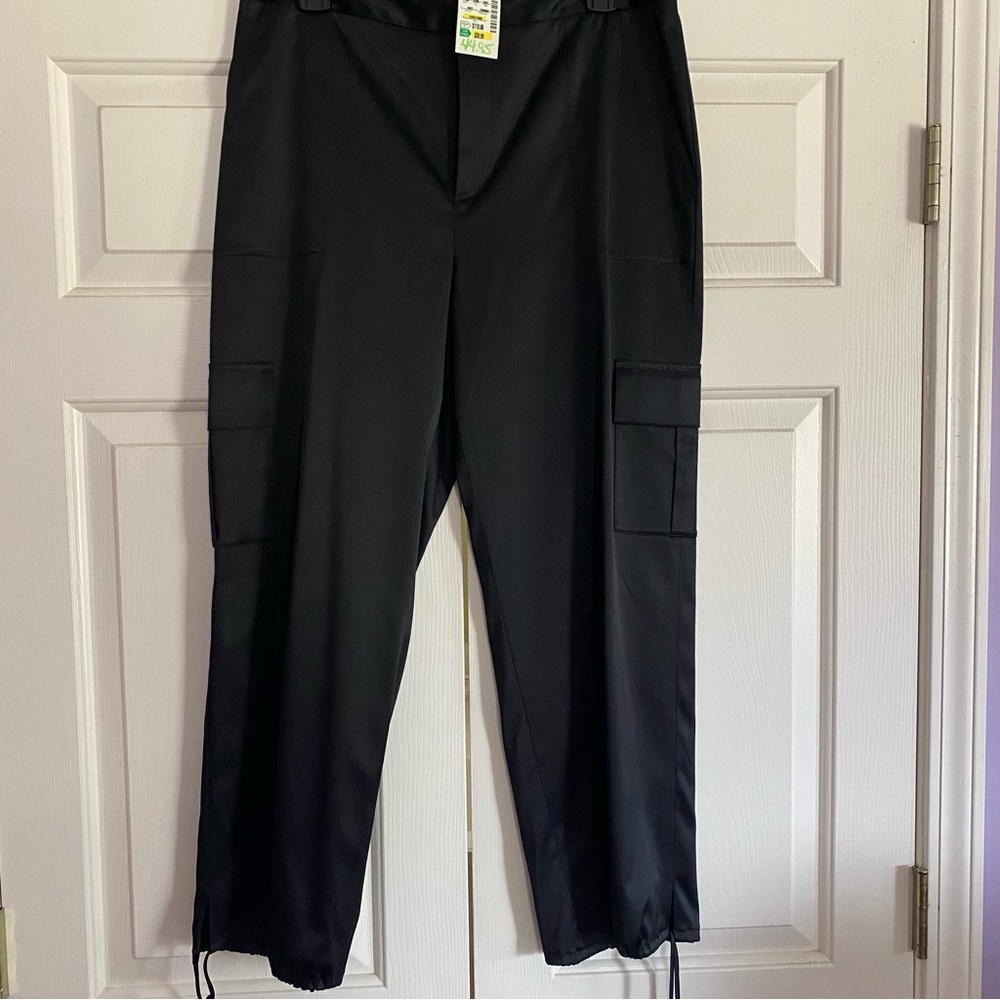 Black Dress Cargo Pant NWT